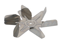 Крыльчатка вентилятора левая для печи пароконвекционной VORTMAX (HFOSX0051)