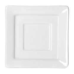 Блюдце квадратное 10,2х10,2см фарфор «Кунстверк» KUNSTWERK