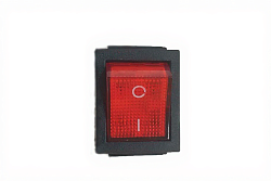 Кнопка 16 A 2-х контактная широкая для DK-WB2035 GASTRORAG