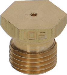 Жиклер газовый M10x1 1,05 мм для ANGELO PO (33T1590)