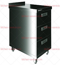 Стол производственный СП3Я-4/7-Б RESTOINOX