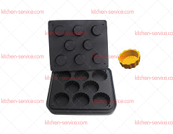Форма для круглых тарталеток DH Tartmatic Plate 51 KOCATEQ