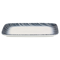 Блюдо прямоугольное 37см (33x23) Thin Blue ID Fine