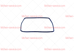 Уплотнитель дверцы 470x390 мм для печи (3786637)