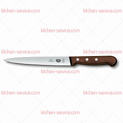 Нож филейный 18 см Rosewood гибкое лезвие VICTORINOX (5.3700.18)