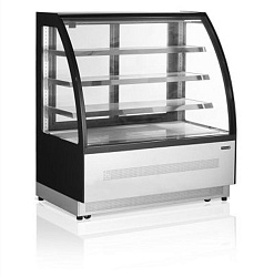 Витрина кондитерская LPD1200C BLACK TEFCOLD