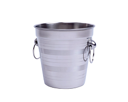 Ведро для льда 1.5 л 13 см нержавеющая сталь MGSTEEL