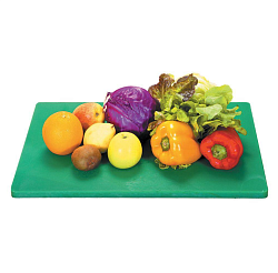 Доска разделочная 400х300х20 мм зеленая, пластмасса P.L. PROFF CUISINE (92001110)