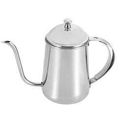 Кофейник 600 мл Бариста хром BARBOSSA P.L. (POK-20)