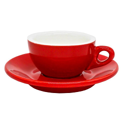 Пара кофейная 70 мл красная Barista P.L. PROFF CUISINE (INQ-CS119221WD-Red)
