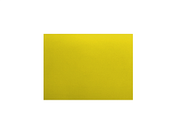 Доска разделочная полипропилен 600х400х18 мм желтая ROAL