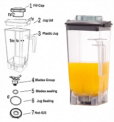 Чаша в сборе #1-7 для EKSI