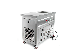 Фризер для ролл мороженого KCB-1F (световой короб, стол для топпингов) FOODATLAS