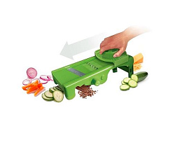 Мандолина (овощерезка) с 1 насадкой и толкателем VIN BOUQUET