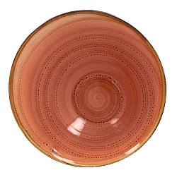 Тарелка ассиметричная 650 мл, 22x9 см Twirl Coral RAK PORCELAIN