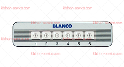Клавиатура плёночная для BLANCO (146211)