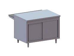 Прилавок нейтральный CHEF LINE LUN812A APACH