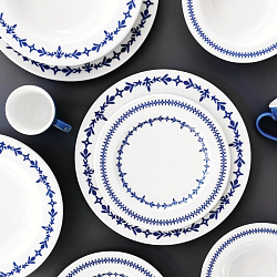 Набор столовой посуды 24 предмета (6 персон) Blue Orbit PORSER