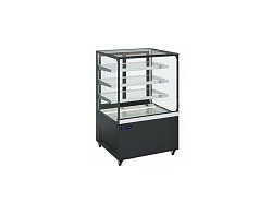 Витрина кондитерская открытая Квадро черный ВКА 900-130 BUILT-IN KAYMAN