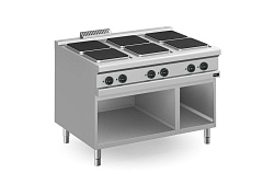 Плита электрическая 6 конфорочная 900 серии APRE-129P/PL APACH