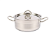 Кастрюля нержавеющая с тройным дном 180х80 мм 2 л VIATTO 
