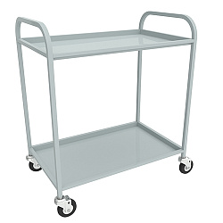 Тележка официантская ТОО-2-01 окрашенная ПИЩЕВЫЕ ТЕХНОЛОГИИ