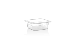 Гастроемкость прозрачная 1 л GN 1/6  GASTROPLAST