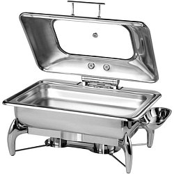 Мармит со стеклянной крышкой 9 л APS