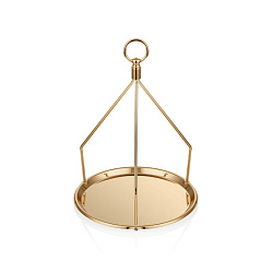 Поднос 18,5 см золото NARIN