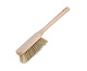 Щетка для муки с ручкой дерево, щетина натуральная бежевый цвет MATFER (116050)