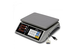 Весы настольные M-ER 328 AC-15.2 "TOUCH-M" LED RS232 и USB MERTECH