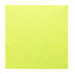 Салфетка двухслойная, цвет салатовый, 39x39 см GARCIA DE POU (152.57)