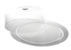 Блюдо круглое с крышкой для хранения и выкладки THE BARS