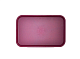Поднос 52,5х32,5 см, вишневый, поверхность шагрень (505) MGprof (1737)