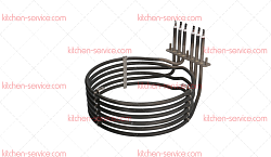 Элемент нагревательный ТЭН 6000 Вт для печи (3455560)