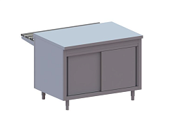 Прилавок нейтральный CHEF LINE LUN84C APACH