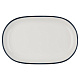 Блюдо овальное 37см Modest Navy ID Fine
