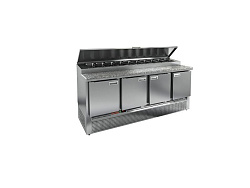 Стол для пиццы (камень) PZE1-1111/GN (1/3H) HICOLD