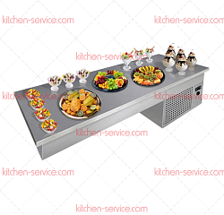 Поверхность холодильная встраиваемая STATIC table ПХВ-15/6 ФИНИСТ (FINIST)