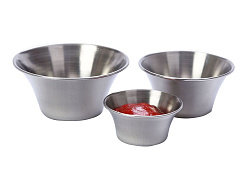 Соусник 120 мл 80 мм, нержавейка MGSTEEL