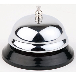 Звонок черный 8,4 см APS