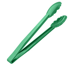 Щипцы универсальные 30 см зеленые поликарбонат до 120 С MGprof (1725)