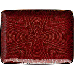 Тарелка прямоугольная 23,2х17,2см фарфор «Джаспер» KUNSTWERK