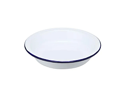 Салатник 700 мл 21х3.9 см Blue Rim эмалированная сталь SUNNEX (CEP9086)