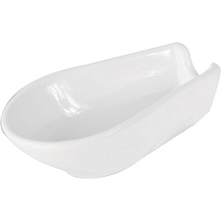 Подставка для ложки для мисосупа 91х55 мм фарфор «Кунстверк» KUNSTWERK