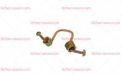 Трубка 3/8"-1/4" правого дозатора для кофемашины Appia 2-3GR NUOVA SIMONELLI (98030194)
