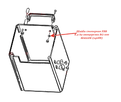 Шайба стопорная FBB 8.2 A2 для HALLDE (14088)