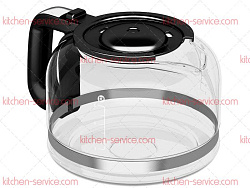 Графин стеклянный для KCM0802 KitchenAid (КитченЭйд) (W10732612)
