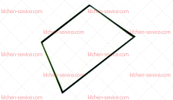 Уплотнитель дверной 620X414 мм для JUNO (0H6655)