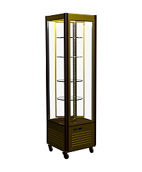 Витрина кондитерская D4 VM 400-1 R400C Carboma люкс ПОЛЮС